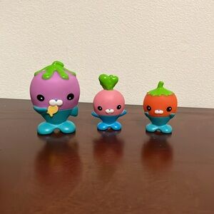 Octonauts Set Of 3 Vegimal Figures